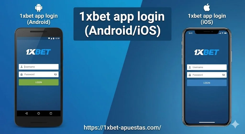 1xbet app login (Android/iOS)