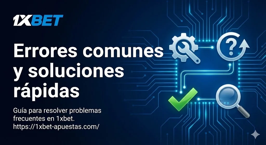 Errores comunes y soluciones rápidas