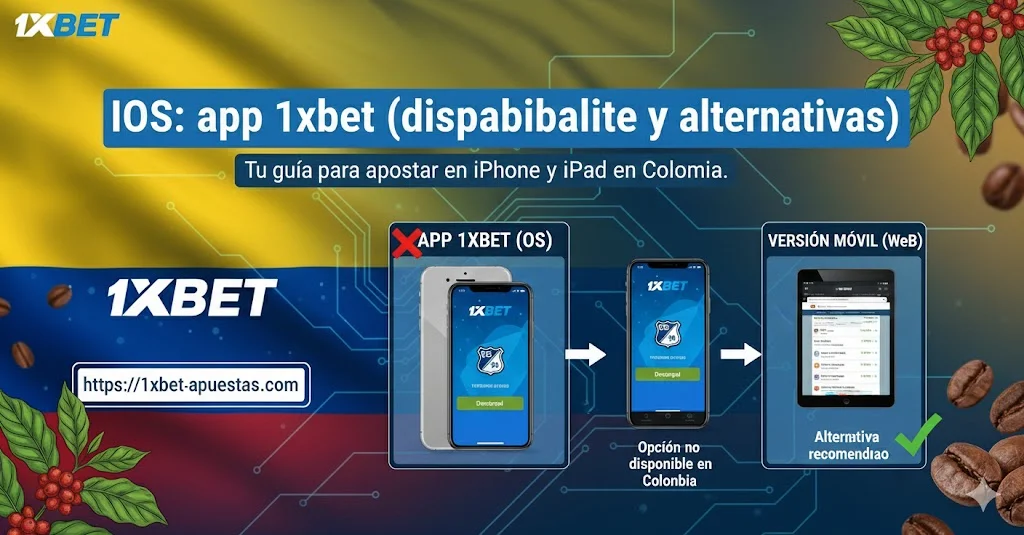 iOS: app 1xbet (disponibilidad y alternativas)