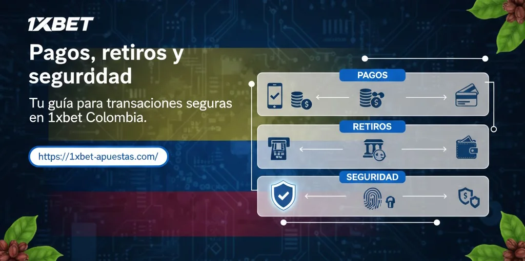 Pagos, retiros y seguridad