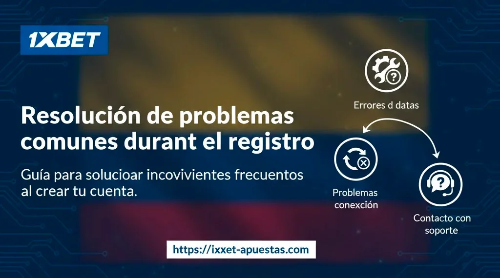 Resolución de problemas comunes durante el registro